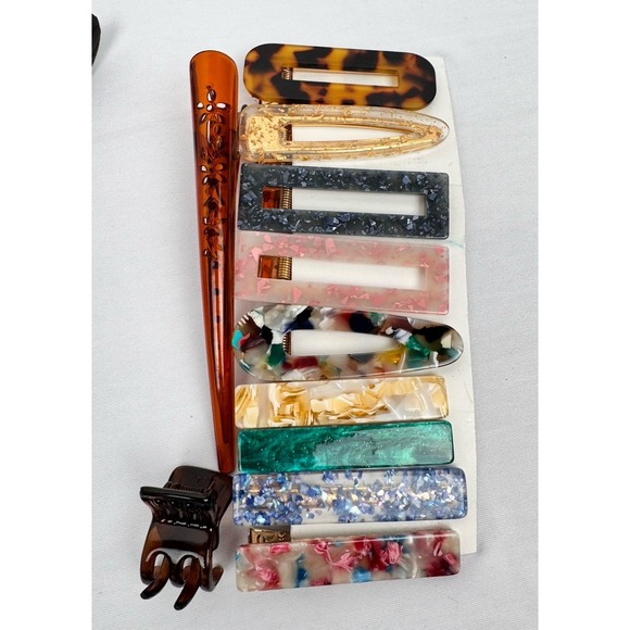 Hair Accessories Mixed Lot (30+) Combs Clips Hair Pins Chopsticks French Pin - Picture 5 of 7